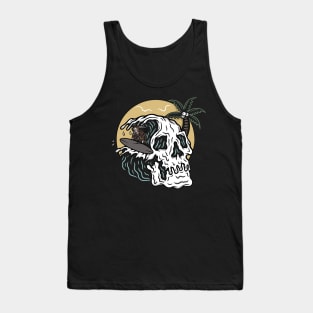 Chill and Summer, Chill and vocation, Chilling for summer Tank Top